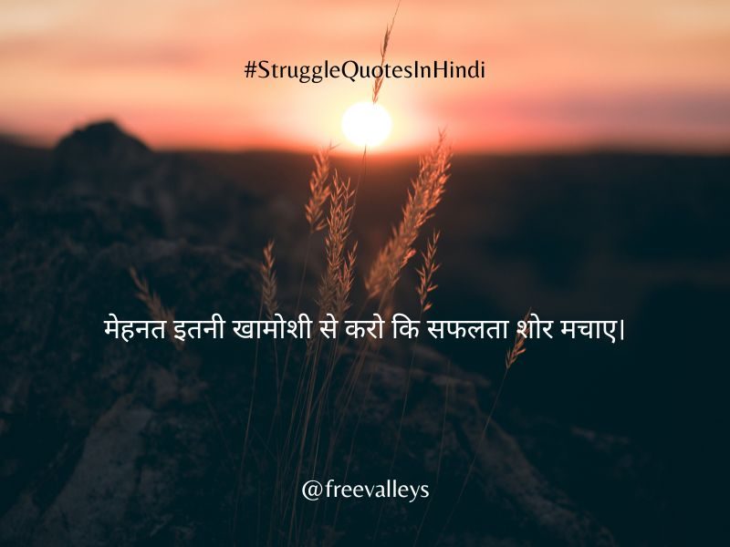 Struggle Quotes In Hindi
